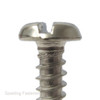 M4 Metric A2 Grade Stainless Steel Pan Slotted Head Machine Screws