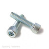 M8 Metric 12.9 Grade Zinc Plated Steel Socket Cap Set Screws