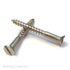 No.14 A2 Stainless Countersunk Slotted Head Woodscrews