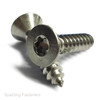 No.6 A2 Stainless Steel Countersunk Torx Self Tapping Screws DIN7982