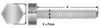 M12 Metric Coarse 10.9 Grade Self Colour Fully Threaded Bolts DIN933