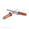 4.8mm Metric Copper Steel Standard Pop Rivets