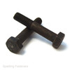 M27 Metric 10.9 Self Colour Steel Hexagon Part Threaded Bolts DIN 931