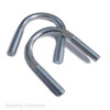 U BOLTS FOR STANDARD PIPE ZINC PLATED STEEL M6/6mm M8/8mm SIZES NUTS + WASHERS