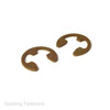 IMPERIAL STEEL E CLIP WASHER RETAINING RINGS CIRCLIP CLIPS