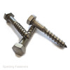 M10  A2 STAINLESS STEEL COACH SCREWS HEX HEAD LAG BOLTS WOOD SCREWS