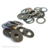 Metric Self Colour Steel Shim Washers - 1mm Thick
