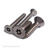 SELF TAPPING SECURITY SCREW STAINLESS STEEL TORX PIN COUNTERSUNK HEAD 6g 8g 10g
