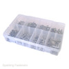 Assorted No 6, 8 & 10 A2 Stainless Steel Pozi Flange Self Tapping Screws