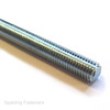 Metric Fine Zinc Plated 8.8 Threaded Bar - 1/3 Metre Length