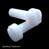 M4 Cheese slotted nylon machine screws