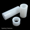 Metric White Nylon Plastic Spacer Standoff Tube