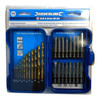 Silverline 29 Piece Drill & Driver Bit Set in Plastic Clip Case
