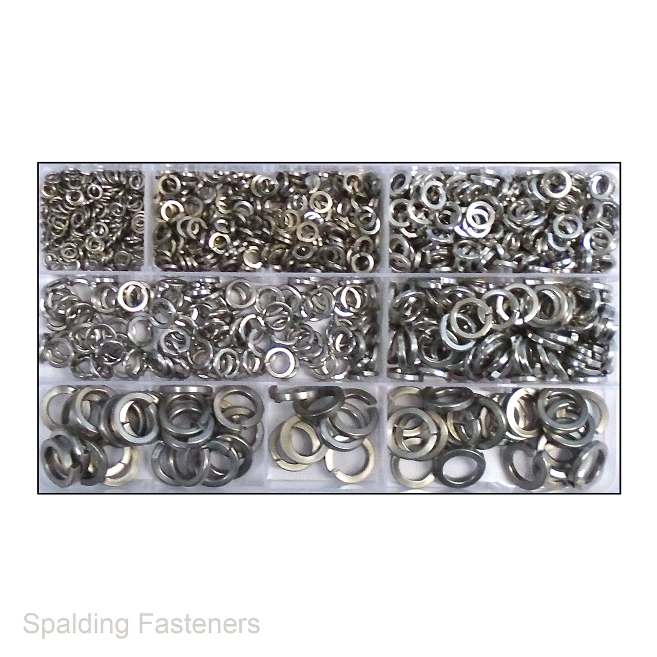 Assorted Metric A2 Stainless Spring Washers M3 To M10