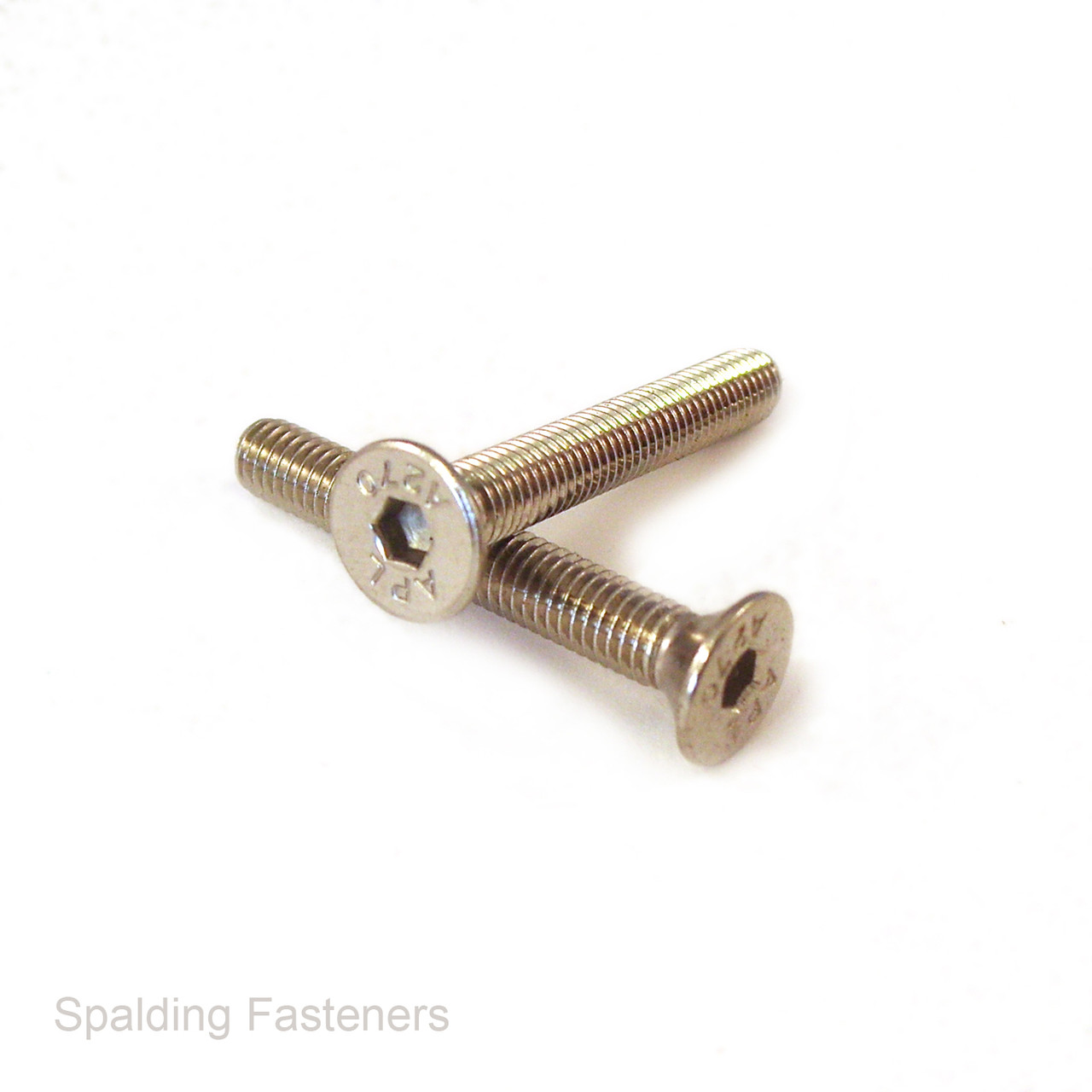 M2.5 Metric A4 Stainless Countersunk Socket Fully Threaded Set Screws