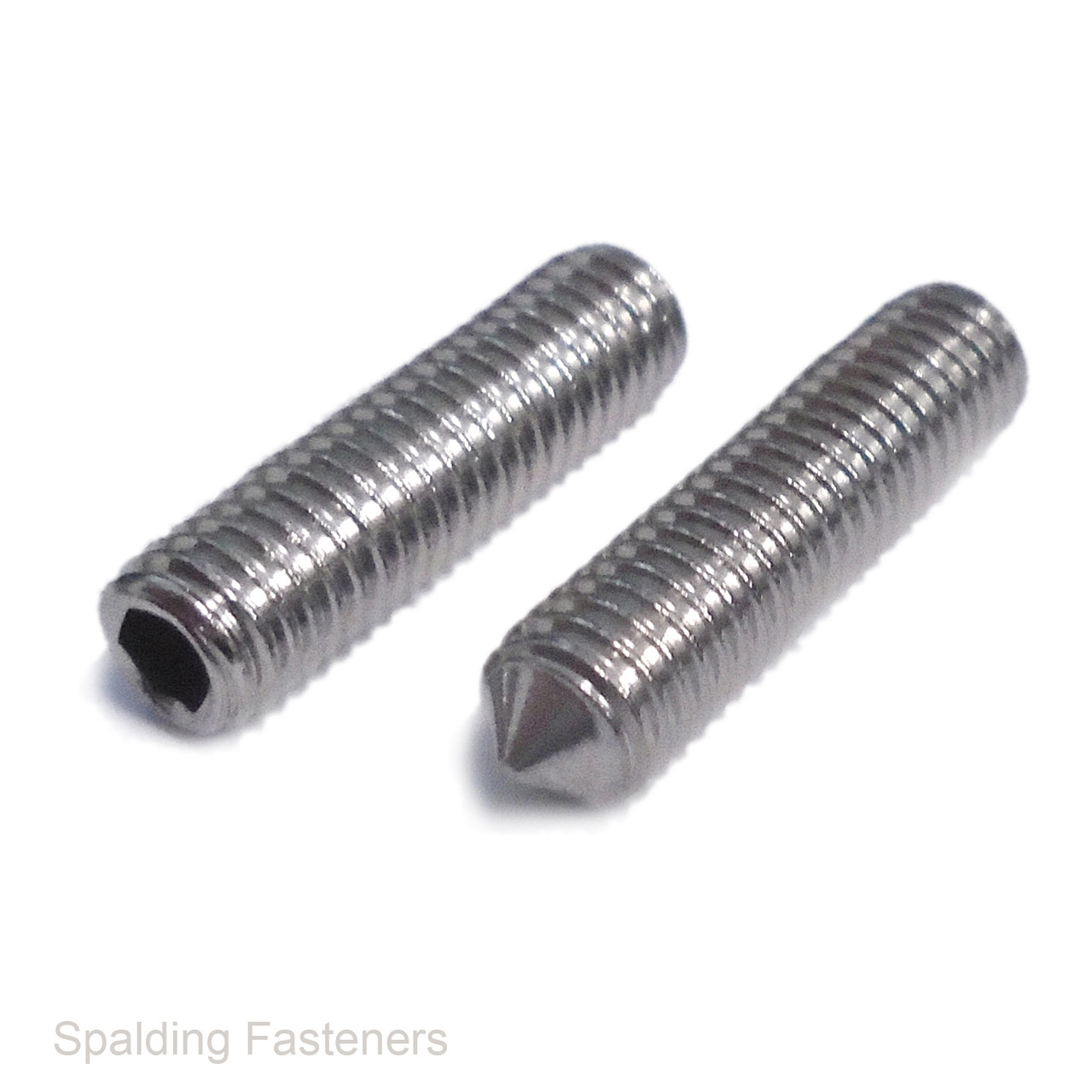 M4 GRUB SCREW A2 STAINLESS STEEL METRIC CONE POINT ALLEN SCREWS