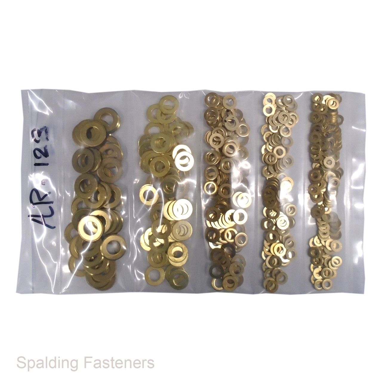 M4 M5 M6 M8 M10 WASHERS  BRASS FLAT ASSORTED SETS