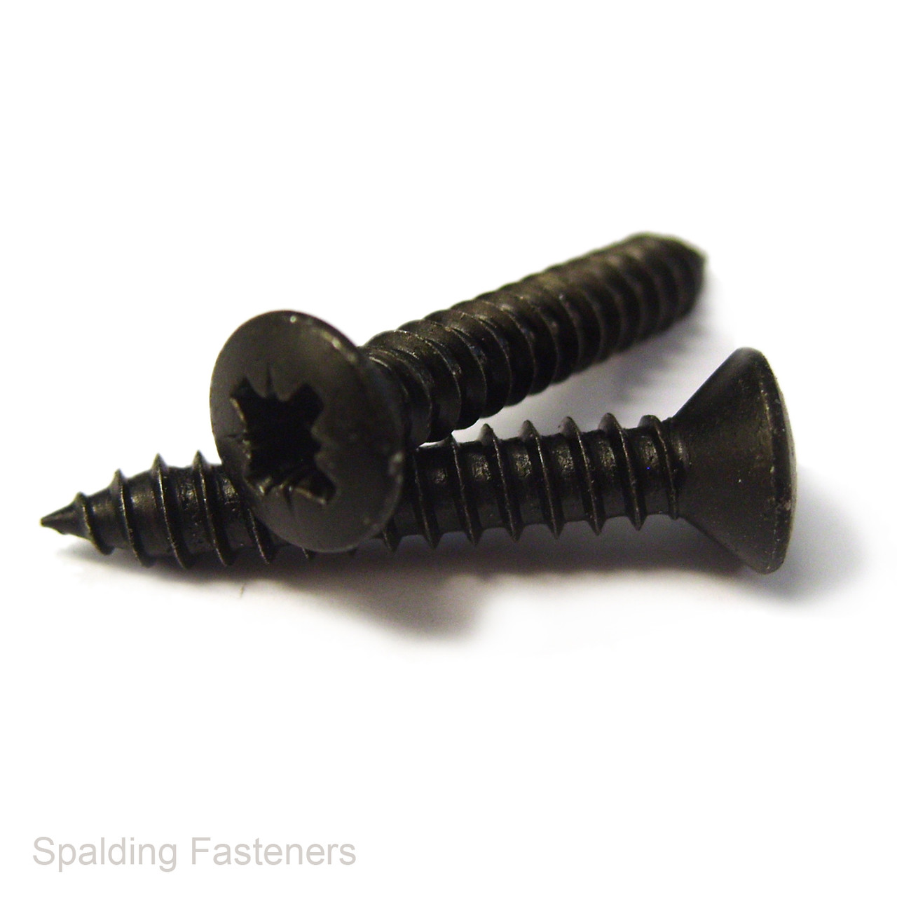 Assorted Imperial Zinc Black Raised Countersunk Pozi Self Tapping Screws