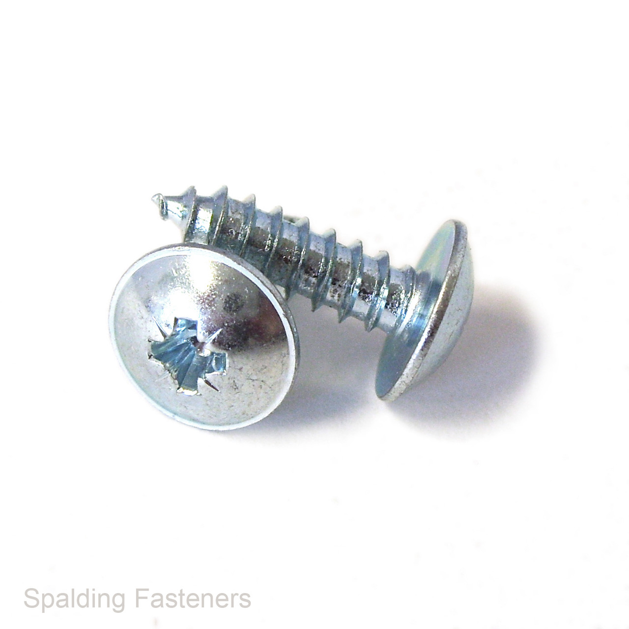 Assorted No.6, No.8 & No.10 Metric Zinc Plated Pozi Flange Self Tapping Screws