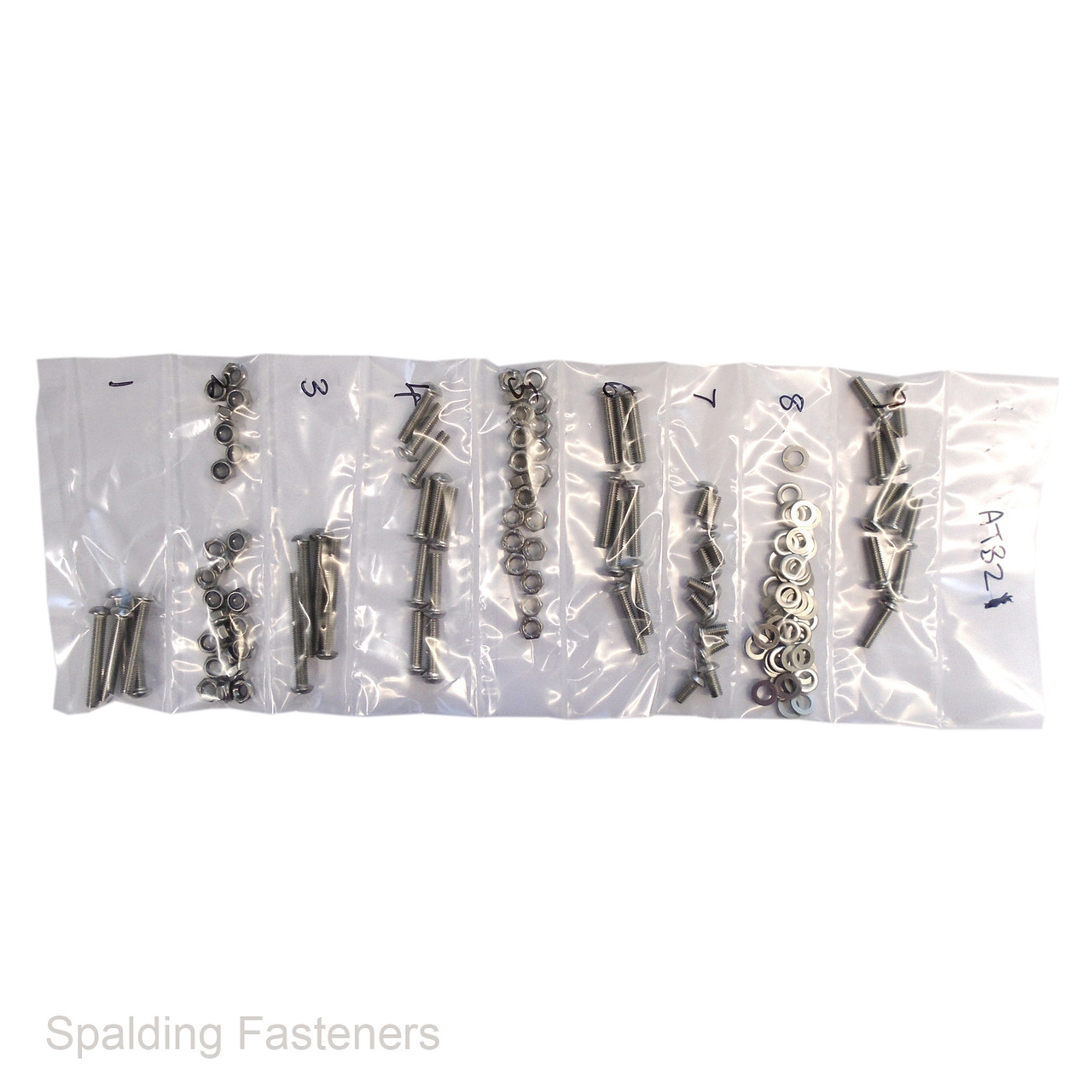 Assorted Metric Stainless Steel Allen Key Socket Button Head Screws & Full  Nuts - Spalding Fasteners