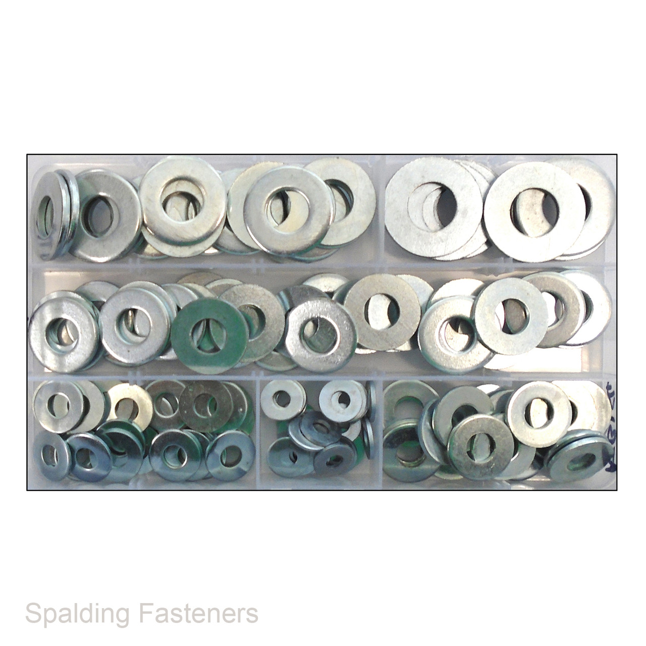 Assorted Table 4 Heavy Zinc Plated Flat Washers