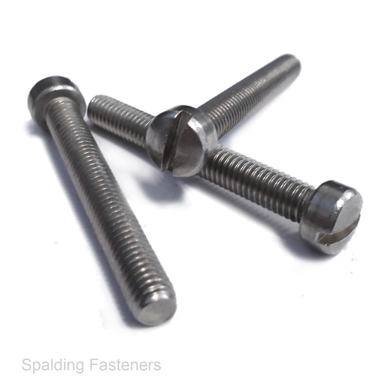 10-32 FILLISTER SLOTTED UNF A2 STAINLESS STEEL MACHINE SCREWS