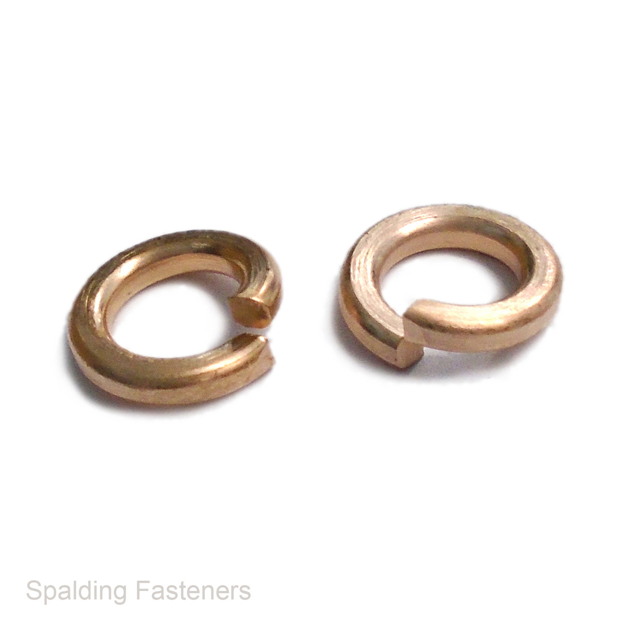 M5 Metric Brass Spring Washers - Square Section