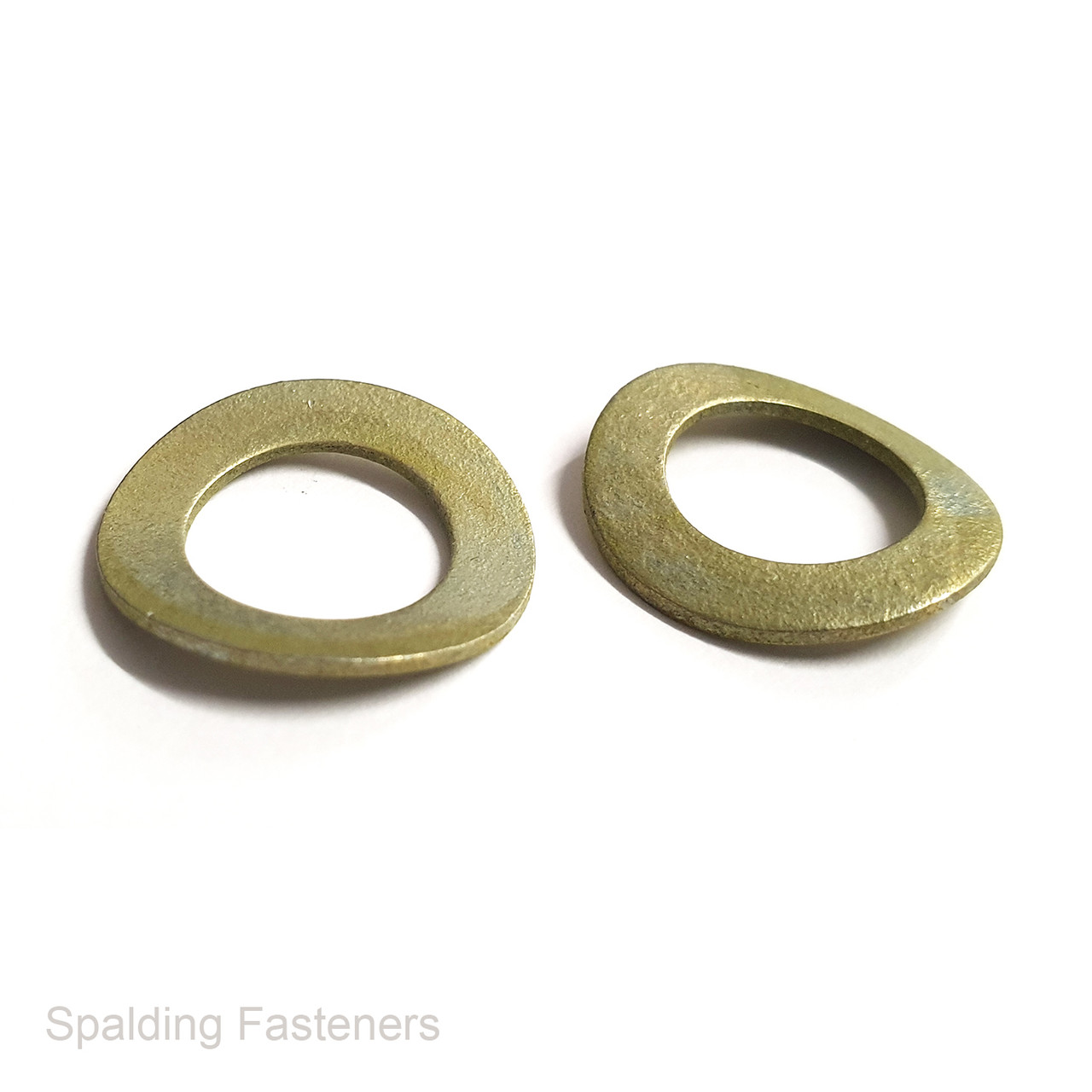METRIC CURVED RING WASHERS DIN1374 ZINC YELLOW