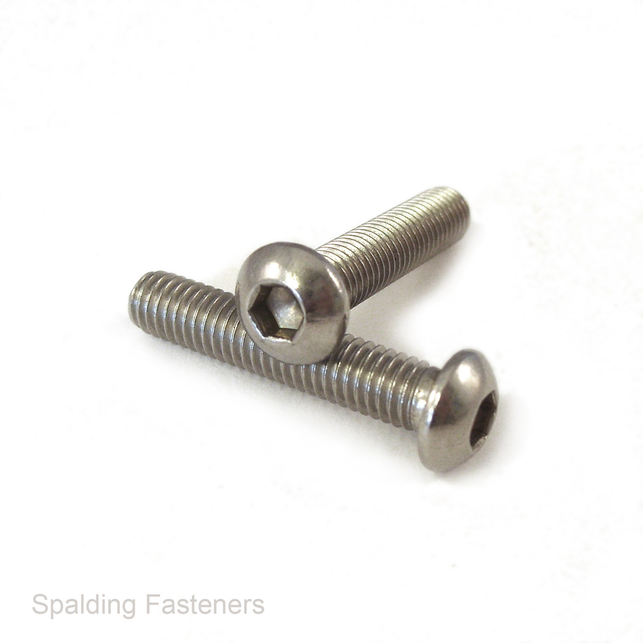1/4" UNC Stainless Steel Allen Key Socket Button Head Machine Screws