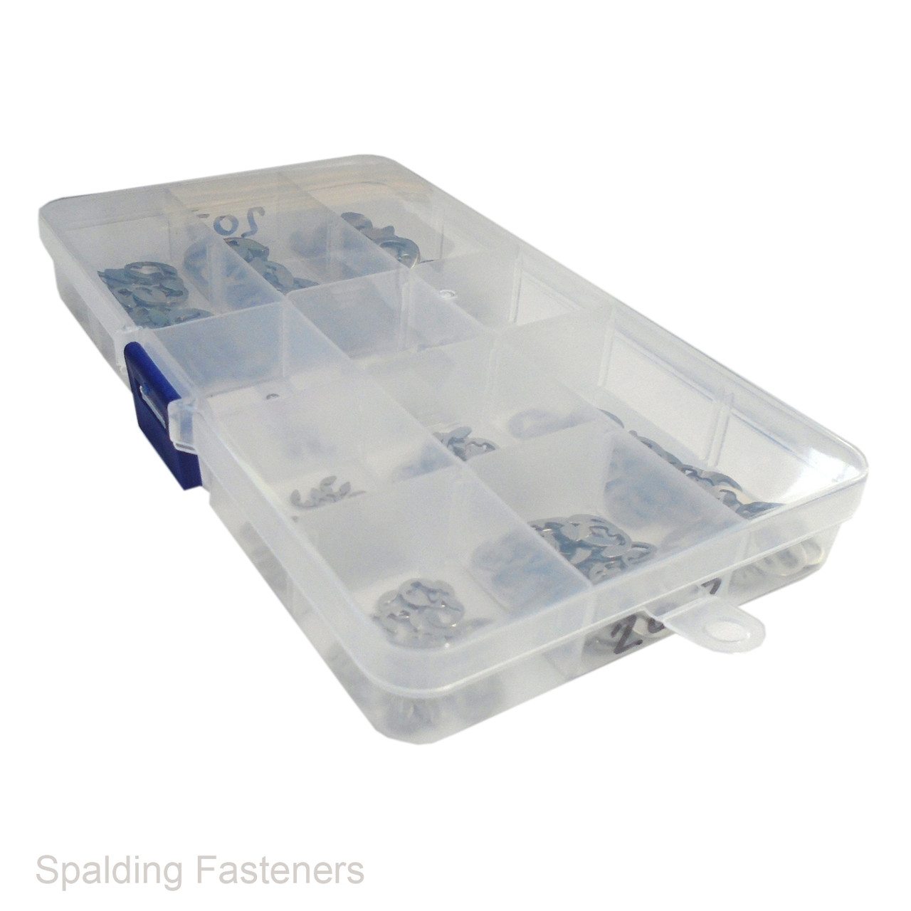 ASSORTED METRIC 1.2MM - 12MM  A2 STAINLESS E CLIPS