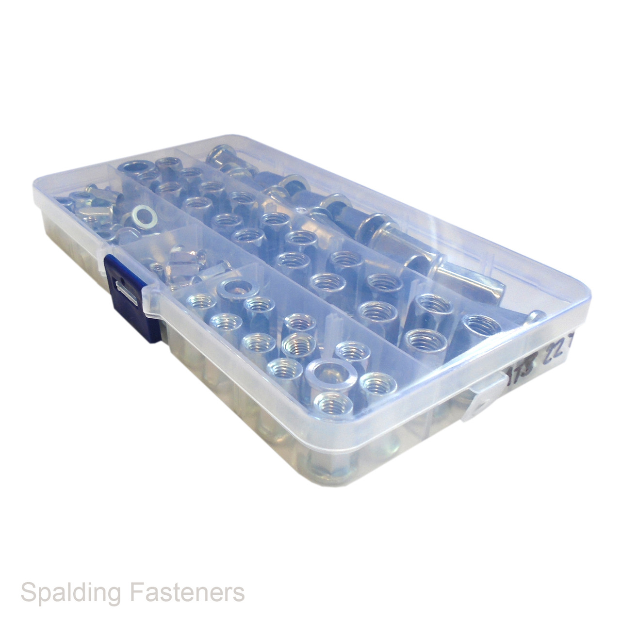 Assorted Metric Steel Hexagon Riv Nuts