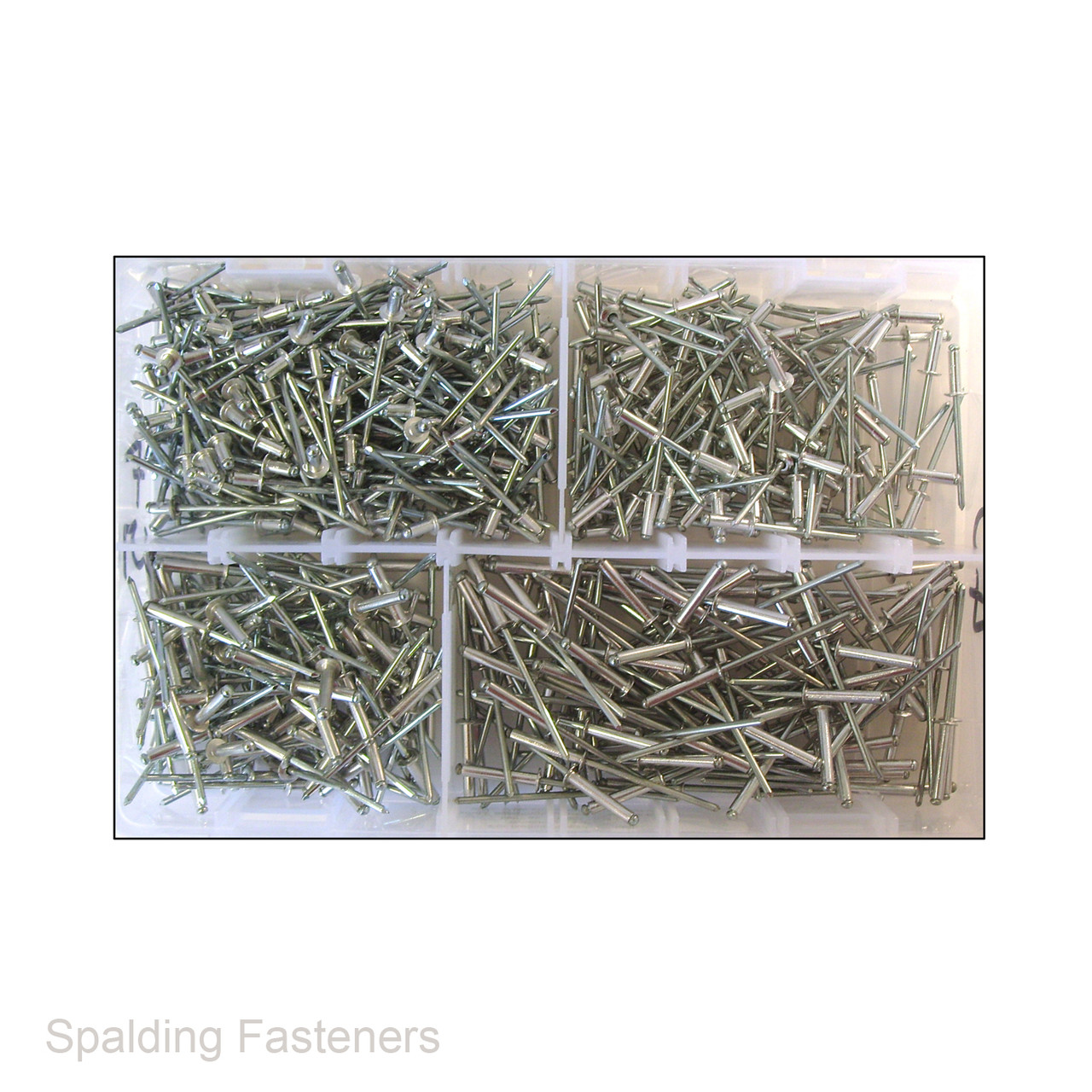 Assorted 3.2mm Aluminium / Steel Pop Rivets
