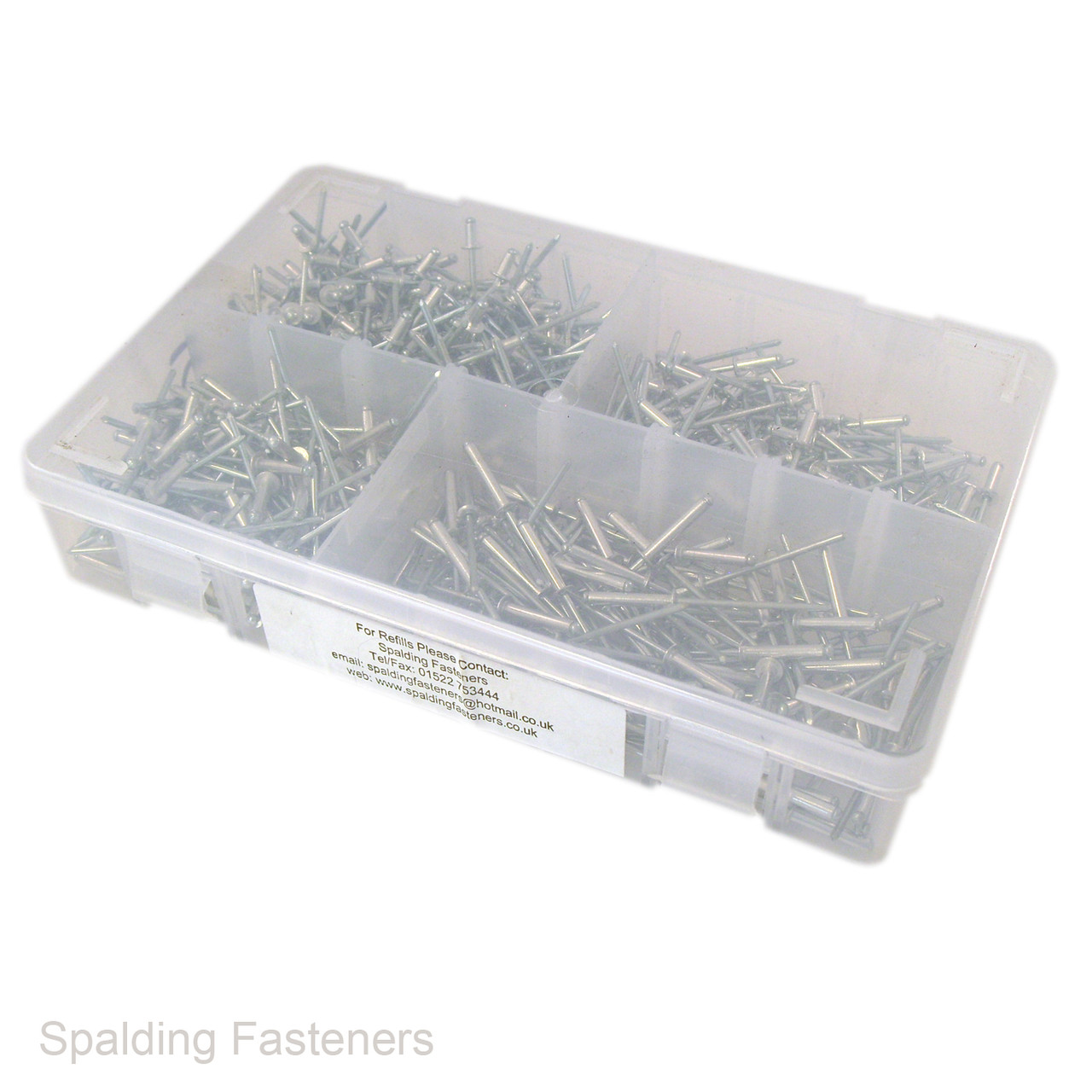 Assorted 3.2mm Aluminium / Steel Pop Rivets