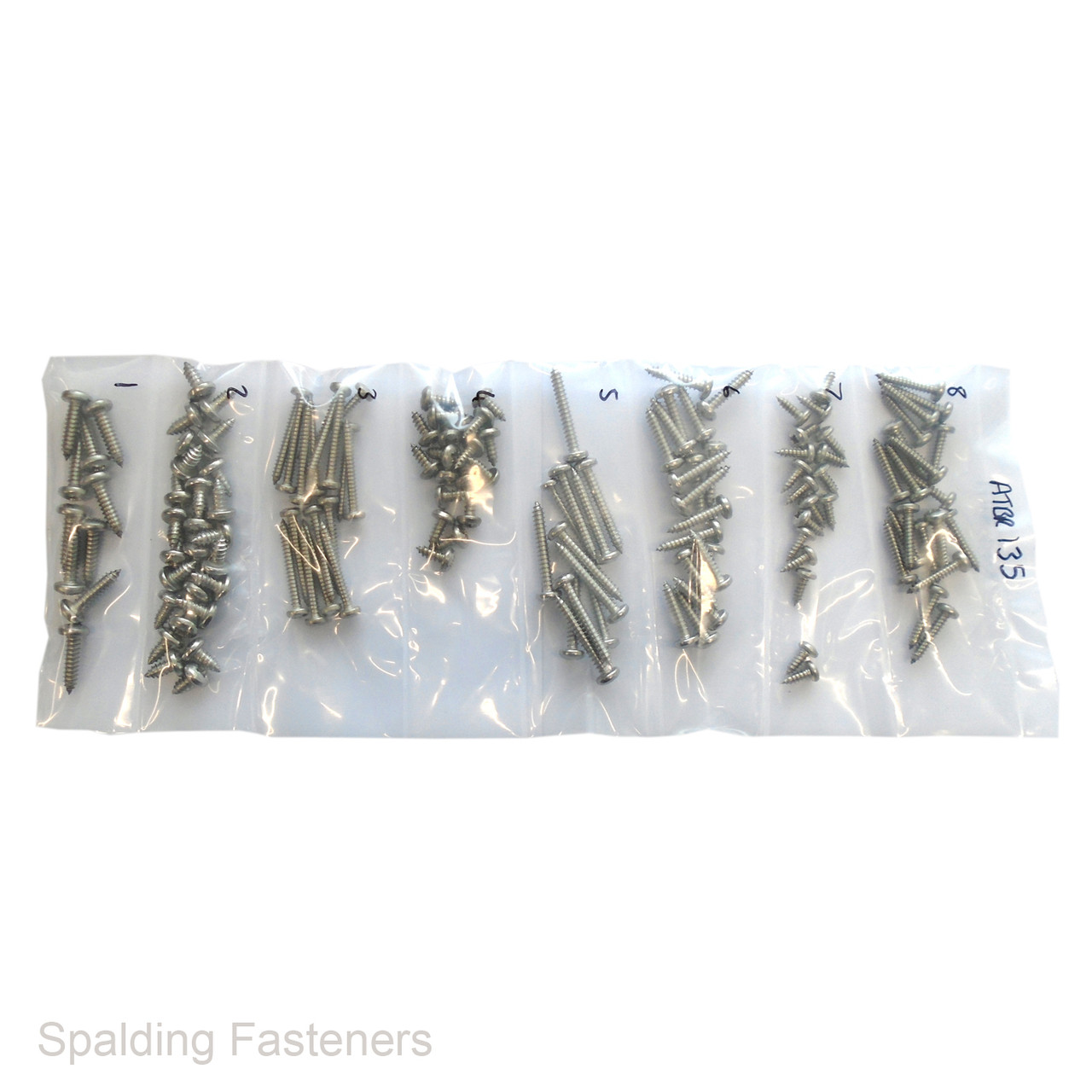 Assorted Stainless Pan Pozi Self Tapping Screws