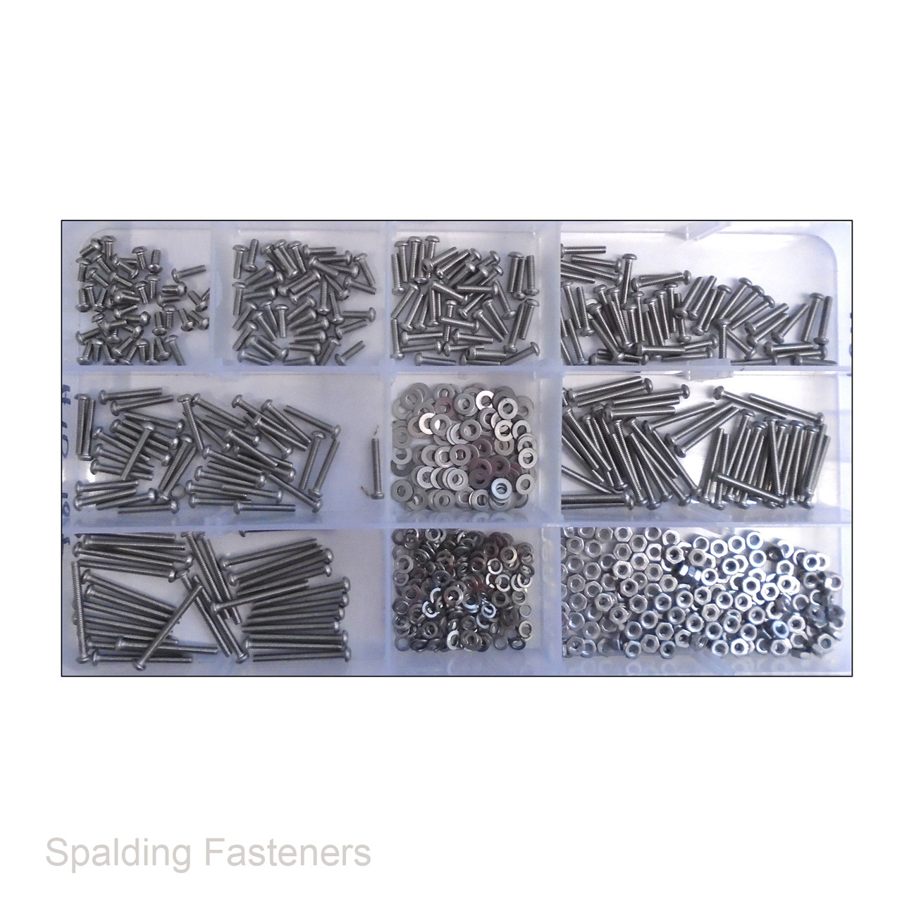 ASSORTED M2 METRIC A2 STAINLESS SOCKET BUTTON