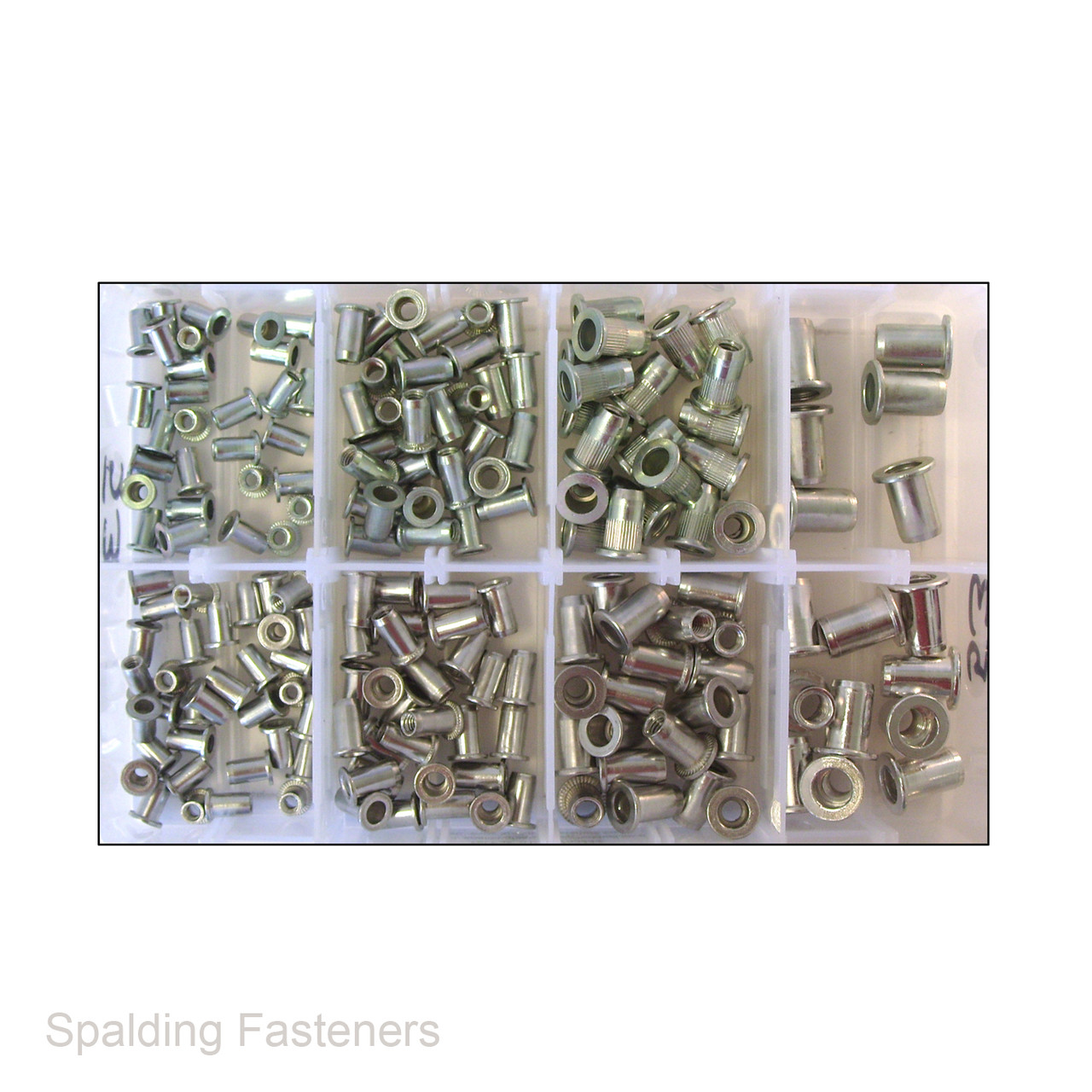 Assorted Metric Aluminium & Steel Nutsert Rivnut Rivet Nuts