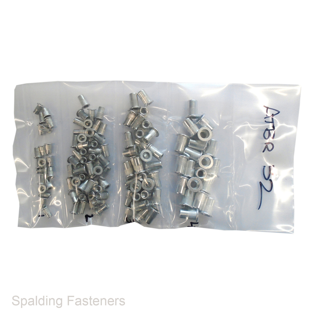 Assorted Metric Aluminium Riv Nuts