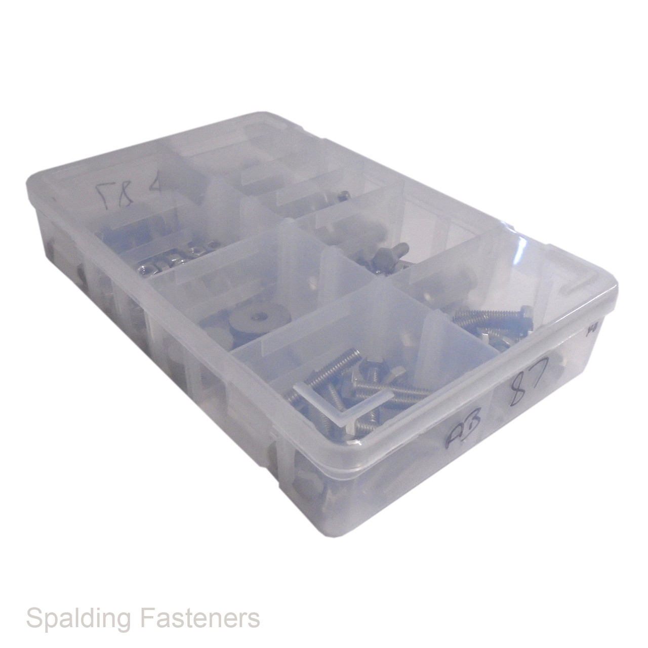 Assorted M6 Metric A2 Stainless Steel Set Screw Bolts, Nuts & Washers