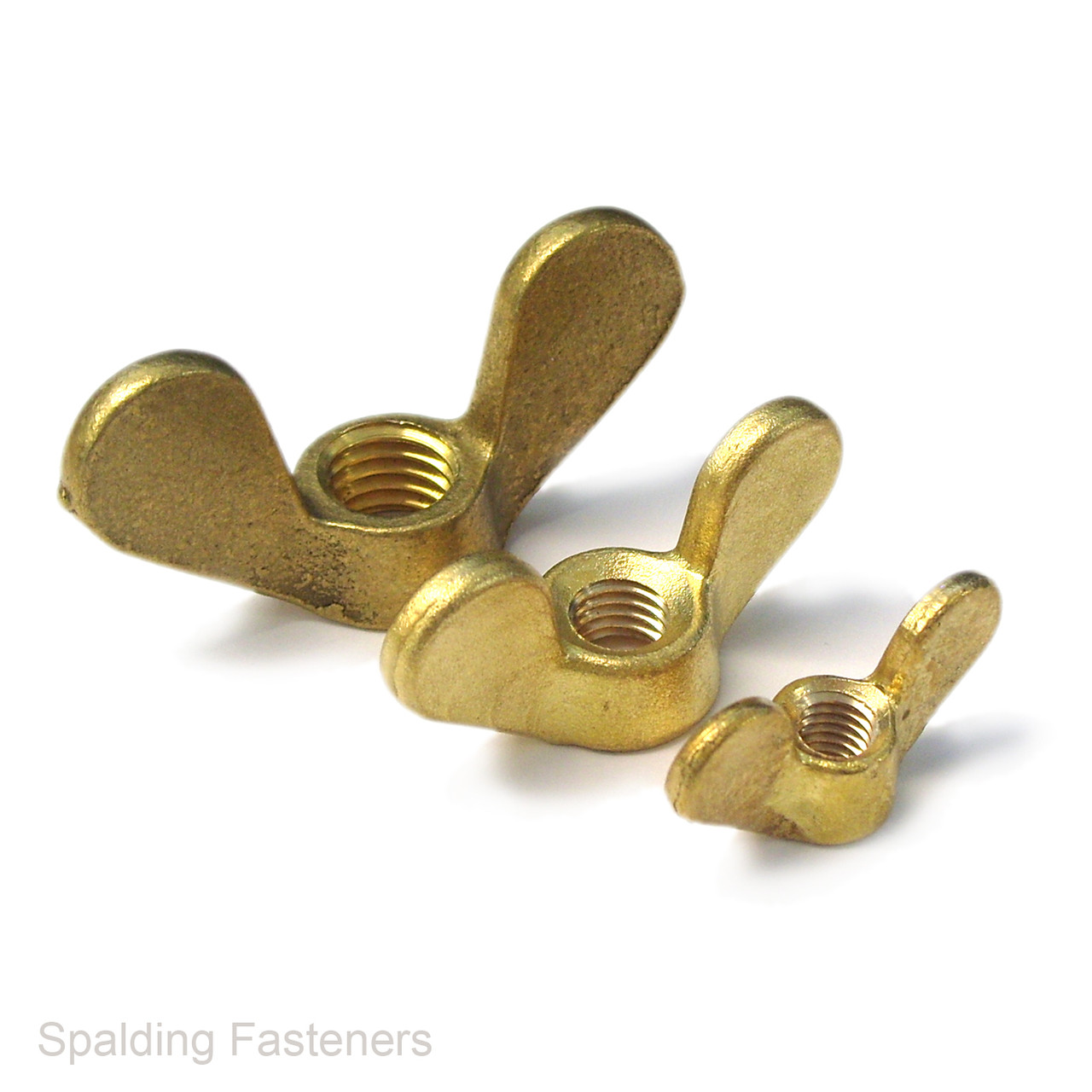 UNF Brass Wing Nuts