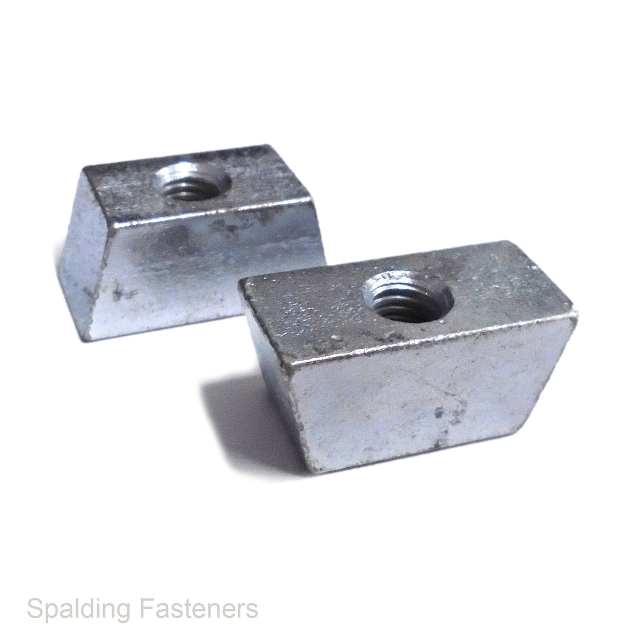 Metric Zinc Plated Wedge Nuts