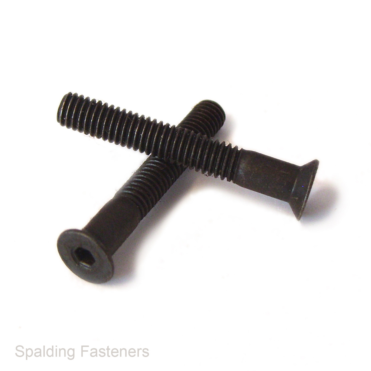 1/4" BSF Self Colour Steel Countersunk Allen Key Wrench Socket Head Bolts