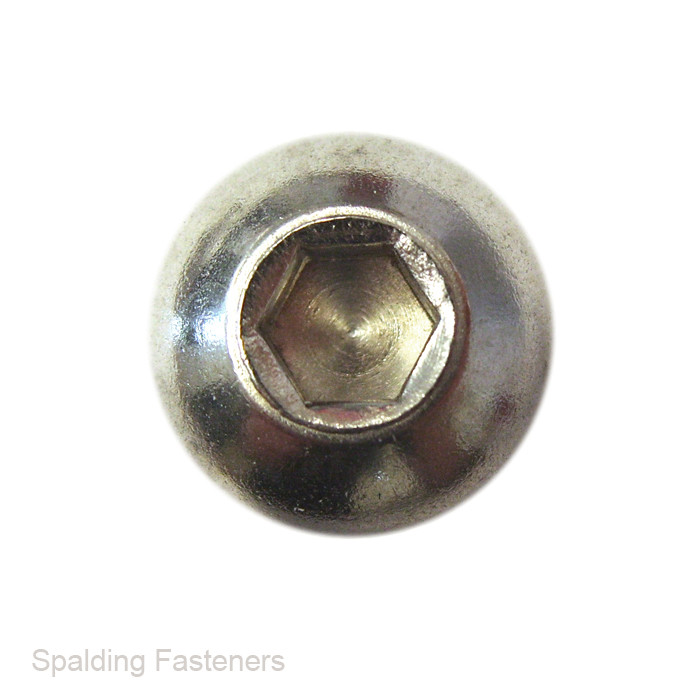 M6 Metric A2 Grade Stainless Steel Socket Button Head Machine Screws