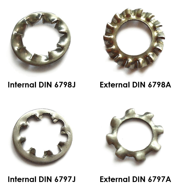 A2 Stainless Internal Shakeproof Washers DIN 6797J