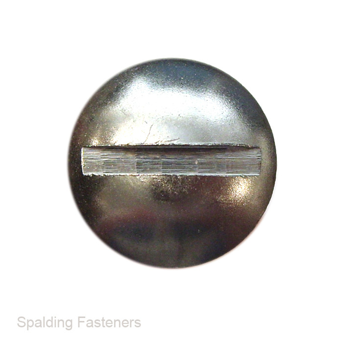 M6 Metric A2 Stainless Mushroom Slotted Head Machine Screws