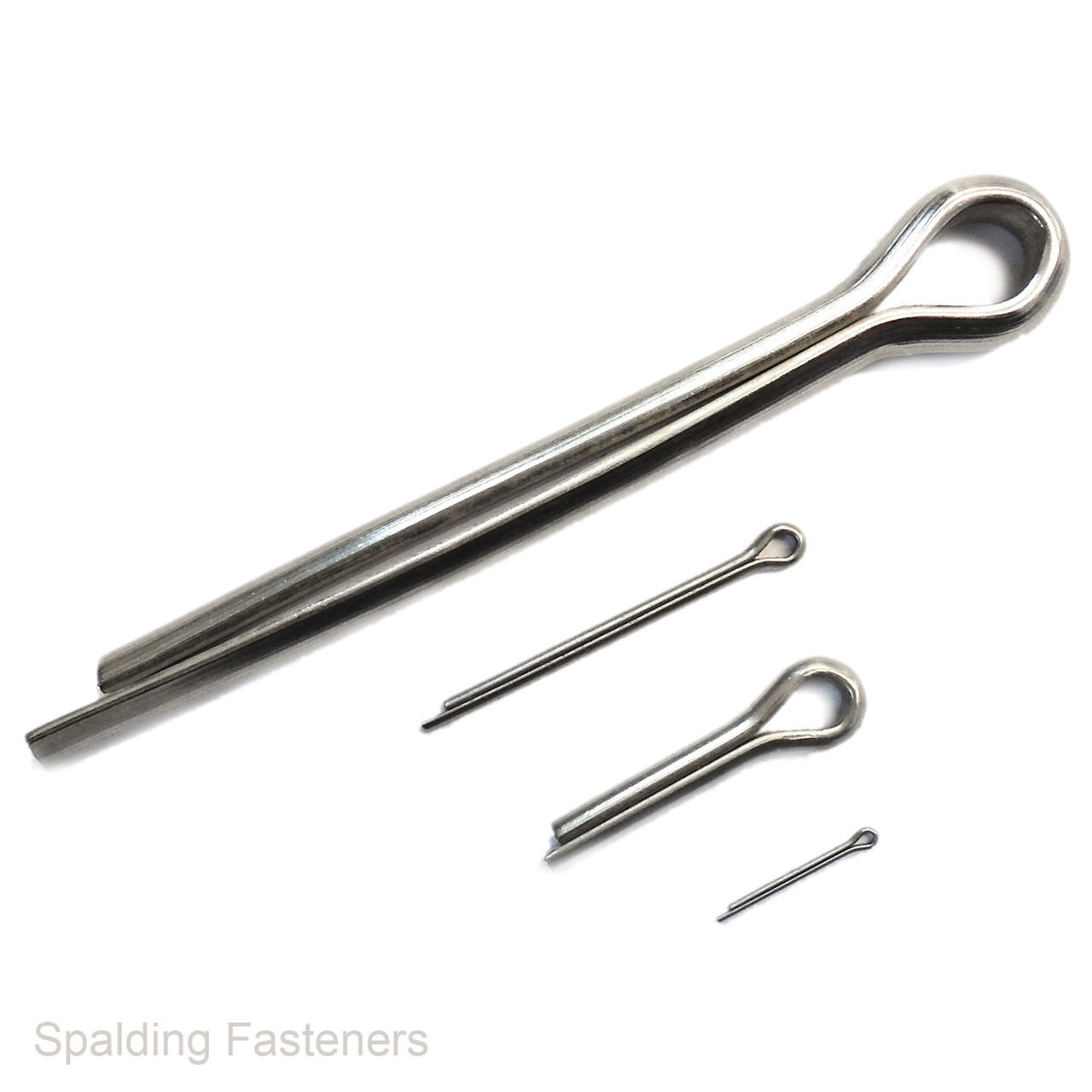 1/4" A2 Grade Stainless Steel Split Cotter Pins