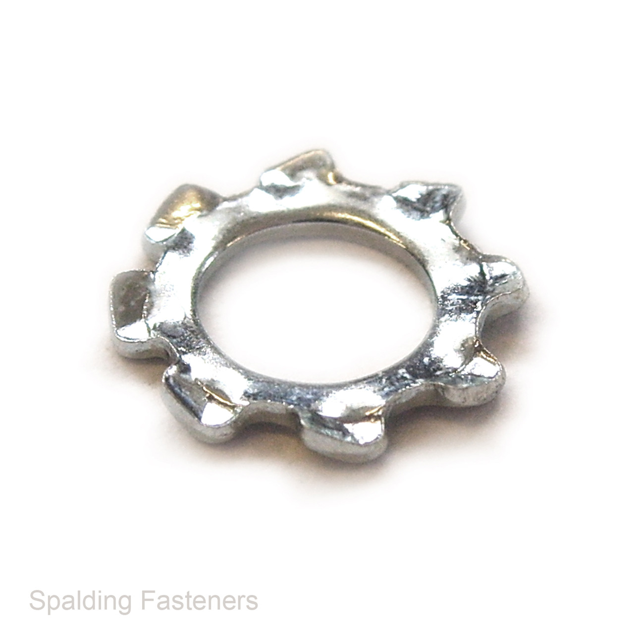 Metric Zinc Plated Steel External Serrated Shakeproof Washers