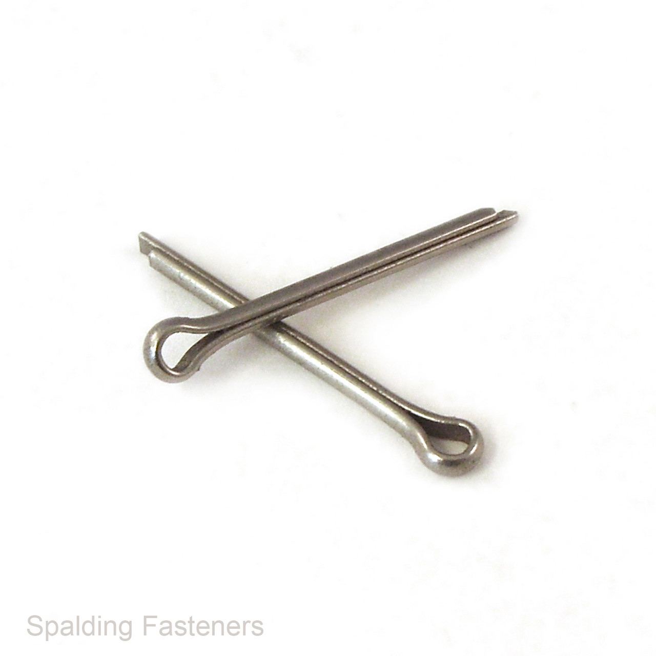 5/64" (2mm) Zinc Plated Steel Cotter Split Pins