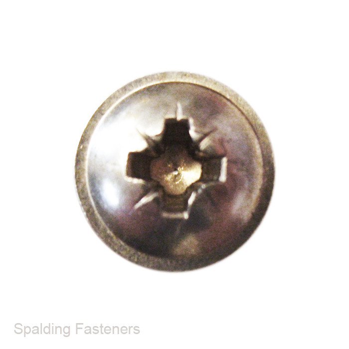 No.8 A2 Stainless Steel Pozi Flange Head Self Tapping Screws