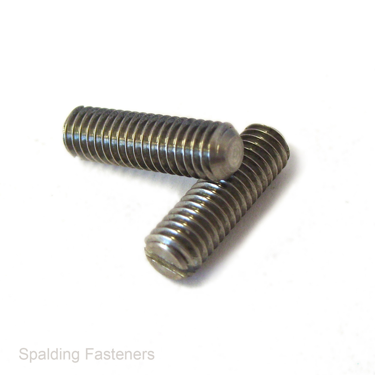 M4 Metric A2 Grade Stainless Steel Slotted Grub Screws