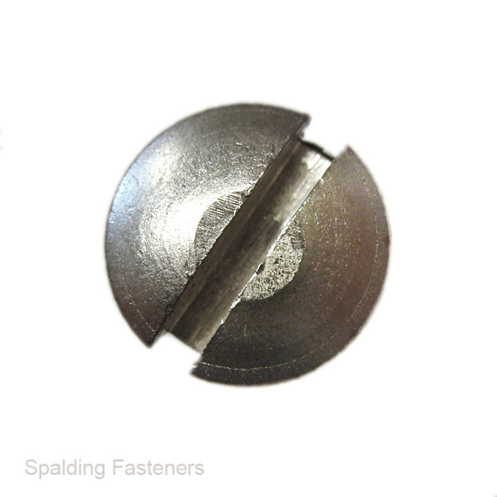 M4 Metric A2 Grade Stainless Steel Pan Slotted Head Machine Screws